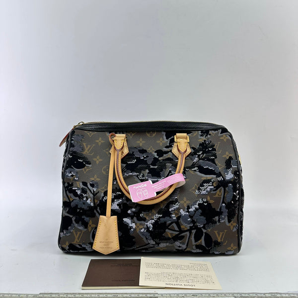 【TikTok Livestream】Louis Vuitton/LV Speedy 30 Monogram Limited Edition Handbag