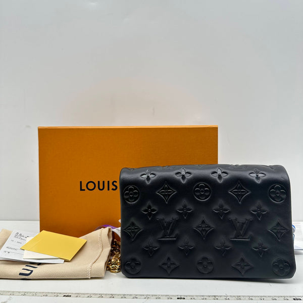 【TikTok Livestream】Louis Vuitton Pochette Coussin Monogram Black