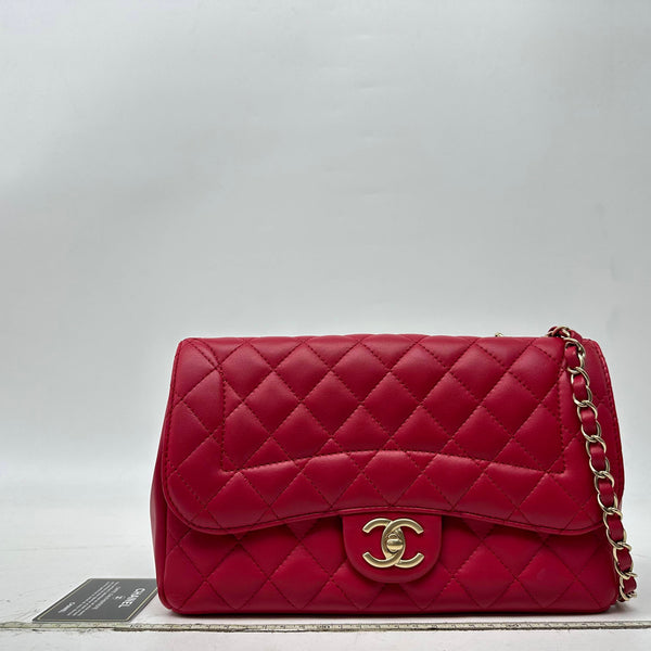 Chanel/CC Paris Seoul Mademoiselle Chic Quilted Red