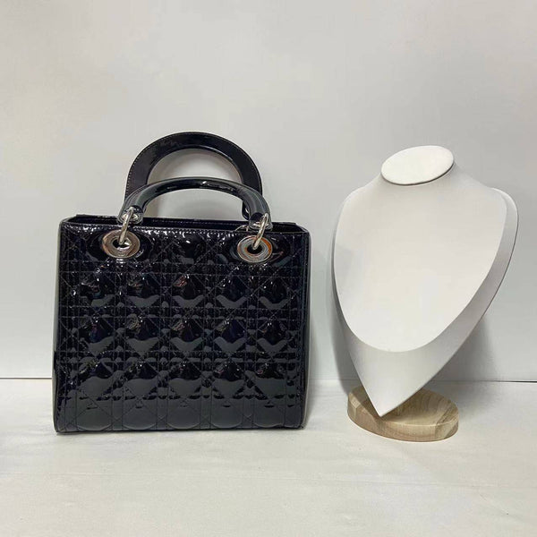 【TikTok Livestream】Dior/CD LadyDior Medium Black