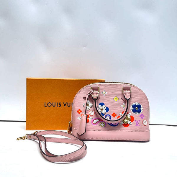 【TikTok Livestream】Louis Vuitton/ LV Alma BB Blooming Flowers Rose Ballerine CPU0202